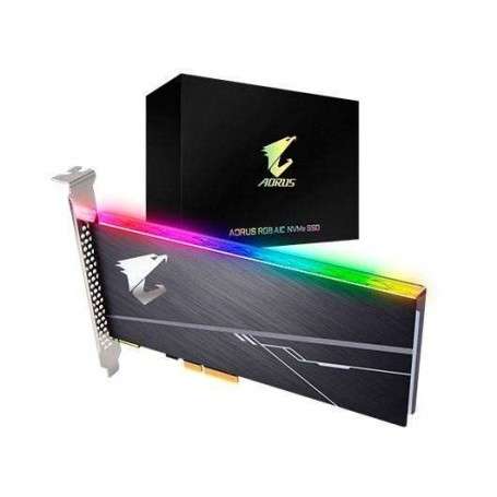 AORUS SSD 512GB AIC PCIE X4 RGB, GP-ASACNE2512GTTDR, ExtraGamer