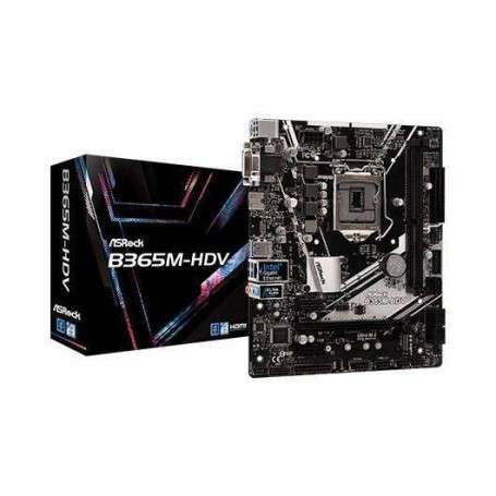 ASROCK ATX 1151-9G B365M HDV, 90-MXB9R0-A0UAYZ, ExtraGamer