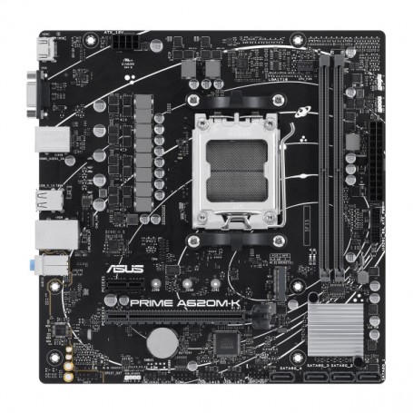 ASUS PRIME A620M-K AMD A620 AM5 micro ATX 90MB1F40-M0EAY0, 90MB